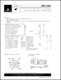 Click here to download 2SD1399 Datasheet