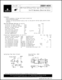 Click here to download 2SD1400 Datasheet