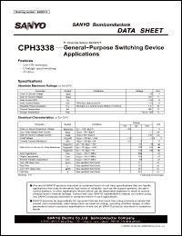 Click here to download CPH3338 Datasheet