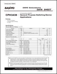 Click here to download CPH3438 Datasheet