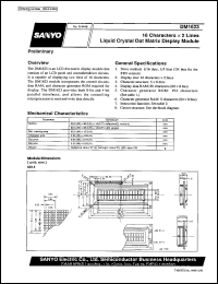 Click here to download DM1623-2BE1 Datasheet