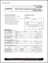 Click here to download LA1186 Datasheet