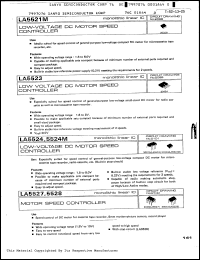 Click here to download LA5521M Datasheet