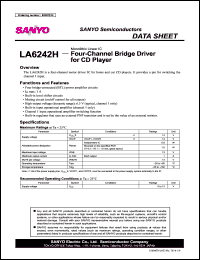 Click here to download LA6242H Datasheet