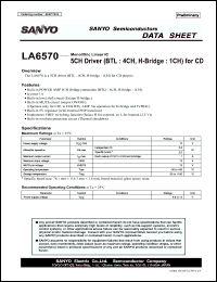 Click here to download LA6570 Datasheet