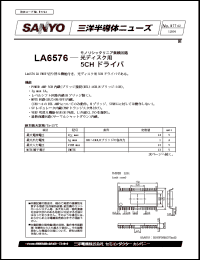 Click here to download LA6576 Datasheet