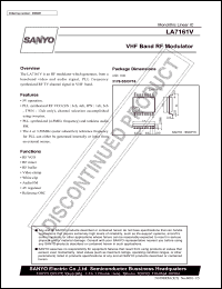 Click here to download LA7161 Datasheet