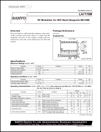 Click here to download LA7170 Datasheet