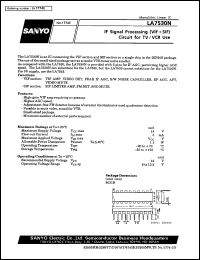 Click here to download LA7530 Datasheet