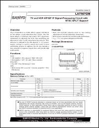Click here to download LA7567GM Datasheet