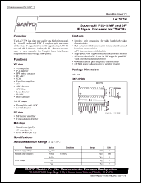 Click here to download LA7577 Datasheet