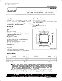 Click here to download LA9251 Datasheet