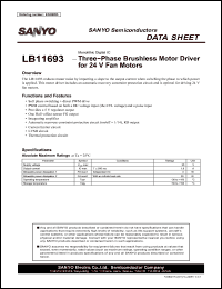 Click here to download LB11693 Datasheet