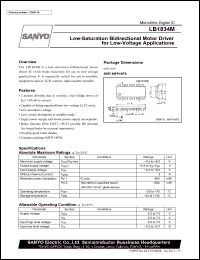 Click here to download LB1834 Datasheet