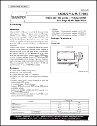Click here to download LC322271J Datasheet