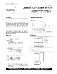 Click here to download LC35256DM Datasheet