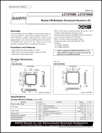 Click here to download LC72700 Datasheet