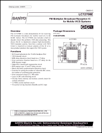 Click here to download LC72708 Datasheet