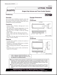 Click here to download LC75342 Datasheet