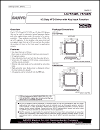 Click here to download LC7574 Datasheet