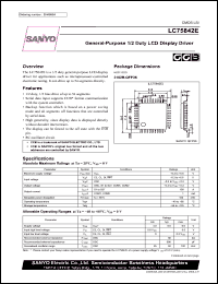 Click here to download LC75842 Datasheet