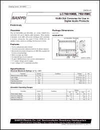 Click here to download LC78816 Datasheet
