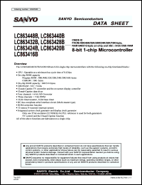 Click here to download LC863416B Datasheet