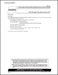 Click here to download LC866424B Datasheet