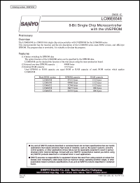 Click here to download LC866524 Datasheet