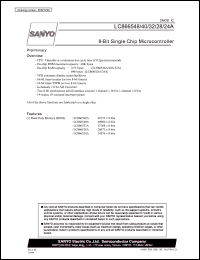 Click here to download LC866548 Datasheet