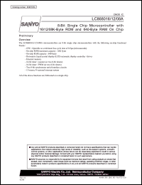 Click here to download LC868016 Datasheet