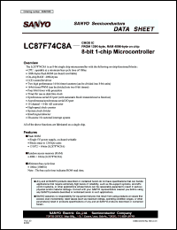 Click here to download LC87F74C8 Datasheet
