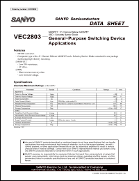 Click here to download VEC2803 Datasheet