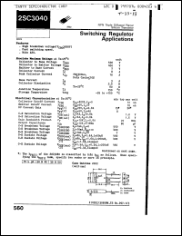 Click here to download 2SC3040M Datasheet