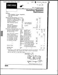 Click here to download 2SC3152M Datasheet