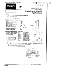 Click here to download 2SC4105M Datasheet