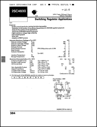 Click here to download 2SC4600M Datasheet