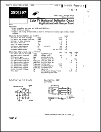 Click here to download 2SD1397 Datasheet
