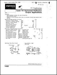 Click here to download 2SD1403 Datasheet