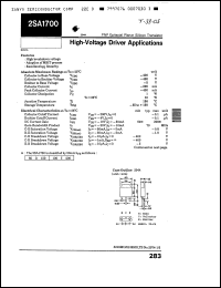 Click here to download 2SA1700D Datasheet