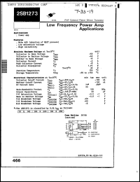 Click here to download 2SB1273S Datasheet
