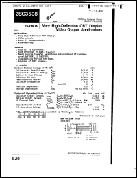 Click here to download 2SC3598D Datasheet