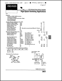 Click here to download 2SC4520R Datasheet