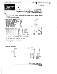 Click here to download 2SD1161P6 Datasheet