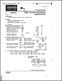 Click here to download 2SD1682S Datasheet