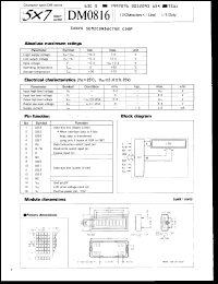 Click here to download DM0816 Datasheet