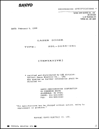 Click here to download SDL3039-051 Datasheet