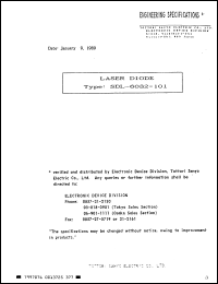 Click here to download SDL6032-101 Datasheet