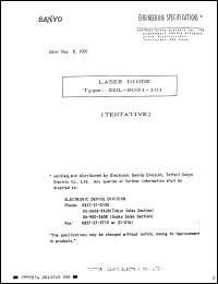 Click here to download SDL8031-101 Datasheet