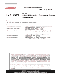 Click here to download LV51137T Datasheet